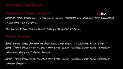 Trakya Üniversitesi öğrencilerinden sanal sergi