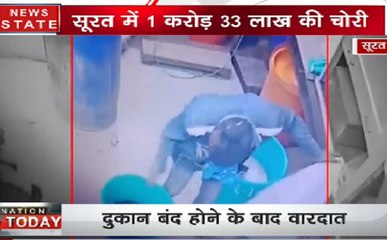 सूरत के ज्वेलरी शॉप में हुई करोड़ो की लूट