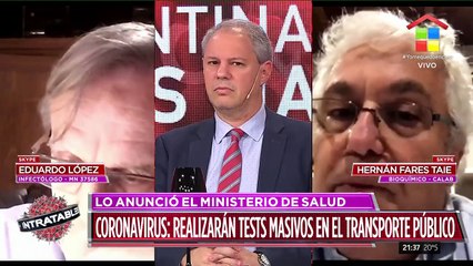 Tests masivos en el transporte público, llegaron 170 mil kits de China