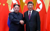 नार्थ कोरिया के किम जोंग ने जिनपिंग से की मुलाकात