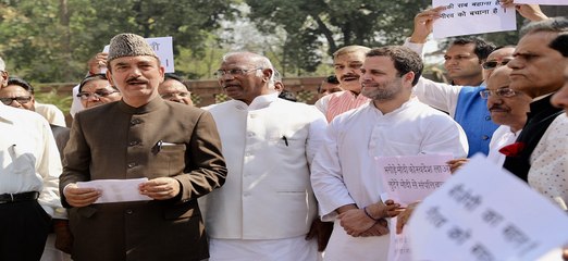 नेशन रिपोर्टर: SC/ST के फैसले पर कांग्रेस सांसदों का प्रदर्शन
