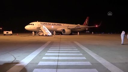 İsviçre'den getirilen 155 Türk vatandaşı Amasya'da yurda yerleştirildi