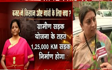 Modi Budget 2.0 : Smriti Irani ने कहा कि अपने आप में यह बजट सर्वस्पर्शी है