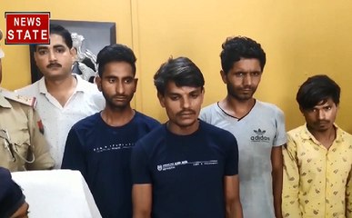 मुजफ्फरनगर में बदमाशों ने फिल्मी स्टाइल से किया पुलिस पर वार,  देखिए VIDEO