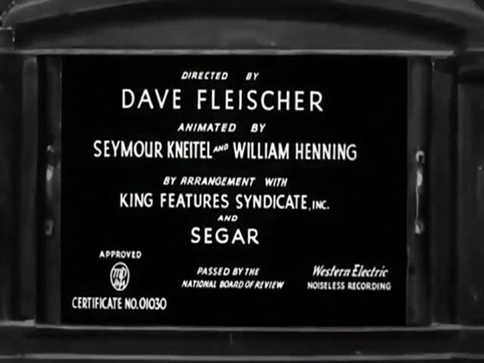 Random Classic Cartoons - Popeye the Sailor: "Little Swee'pea" (1936) - Jack Mercer, Mae Questel, Gus Wickie