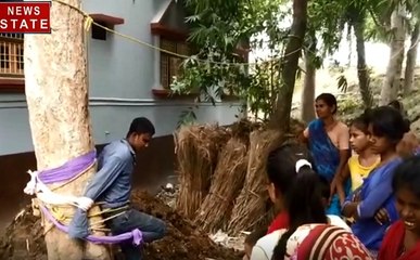 बिहार-मुजफ्फरपुर में ससुरालवालों ने की दामाद की पेड़ से बांधकर पिटाई, देखें वीडियो