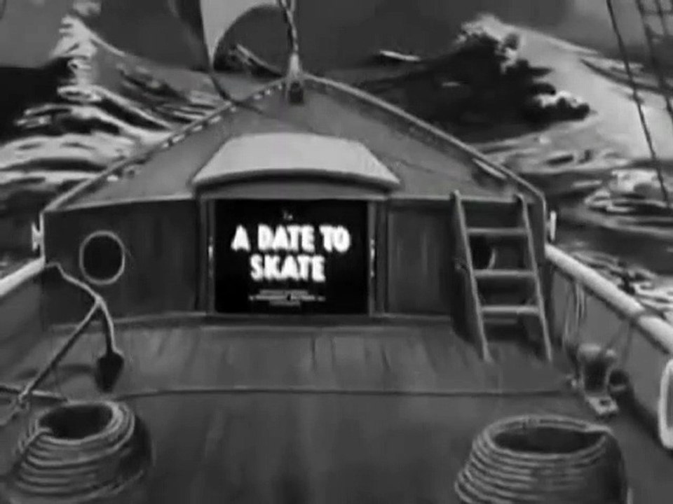 Random Classic Cartoons - Popeye the Sailor: "A Date to Skate" (1938) - Jack Mercer, Mae Questel,