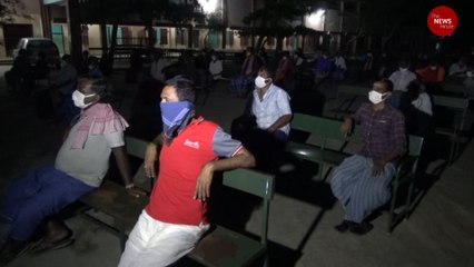 Homeless people in Tirunelveli enjoy a movie amid lockdown, thanks to NGO