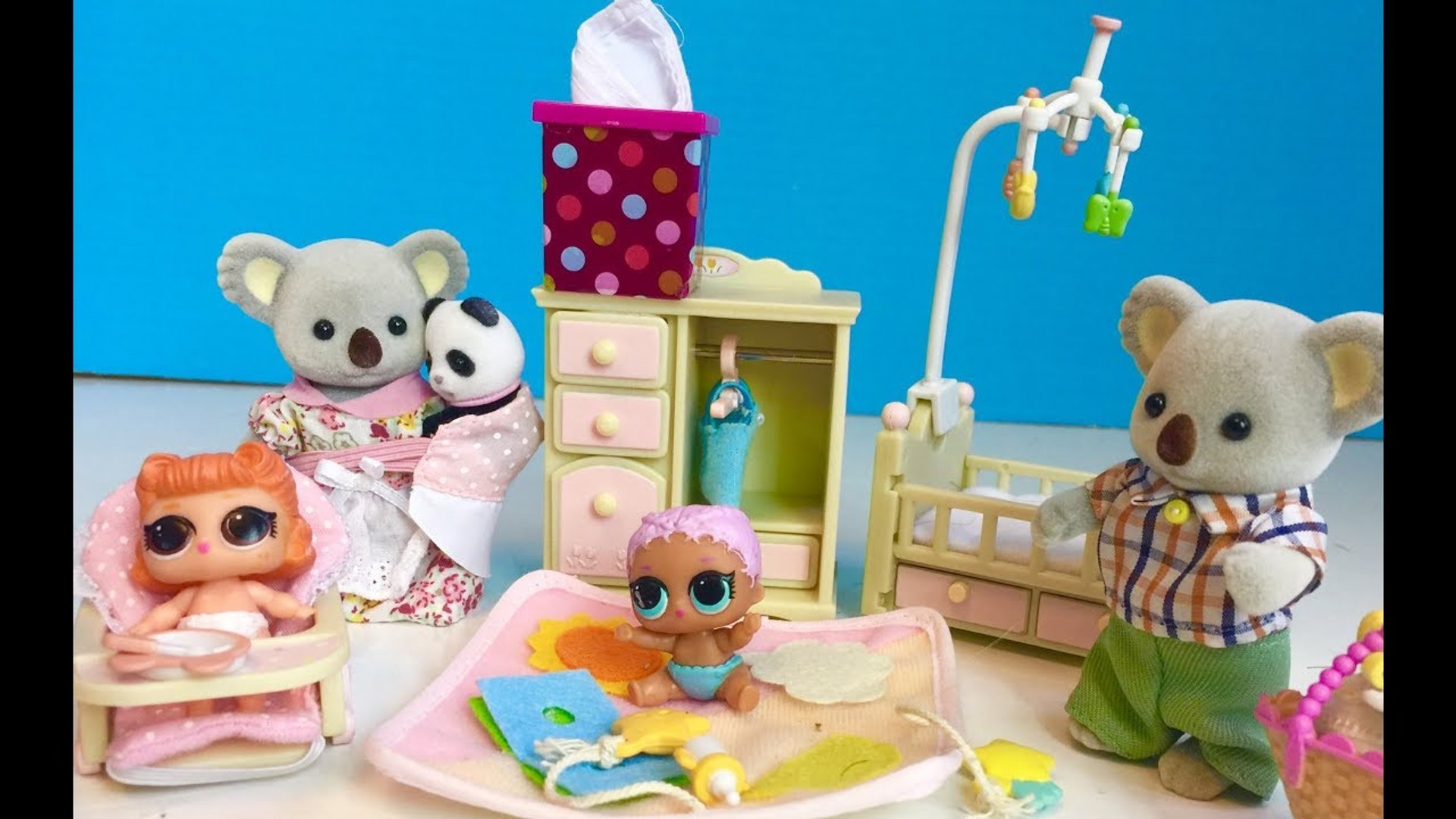 ⁣CALICO CRITTERS Toys Nursery Preschool Babies LOL Lil Sister Dolls Daycare