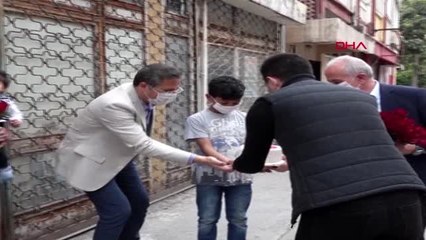 Mersin'de 23 Nisan'da sürpriz doğum günü ziyaretleri