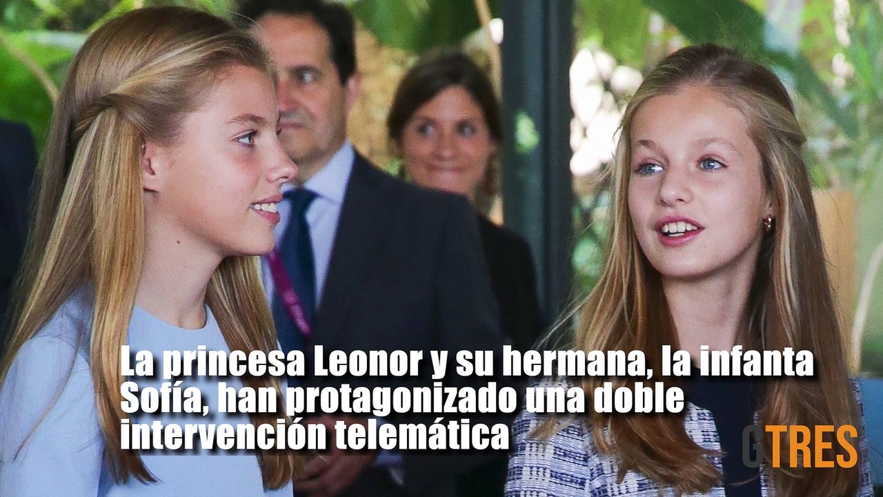 Así ha sido la esperada reaparición de Leonor y Sofía