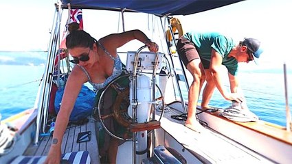 Dünyayla bağlantısını kesip okyanusa açılan çifte, koronavirüs şoku!