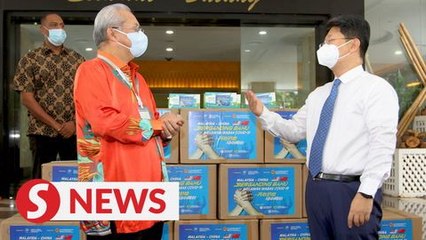 Tải video: Covid-19: Malaysia receives 100,000 face masks from China to aid frontliners