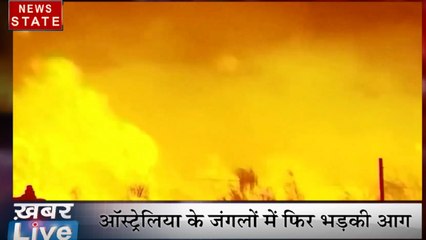 Khabar Live: ऑस्ट्रेलिया के जंगलों में फिर भड़की आग, यमुना के पुल पर लटकी बेकाबू कार