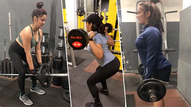 देखिये जिम में कैसे पसीना बहाती है आपकी लूलिया | Nidhi Jha Gym Video