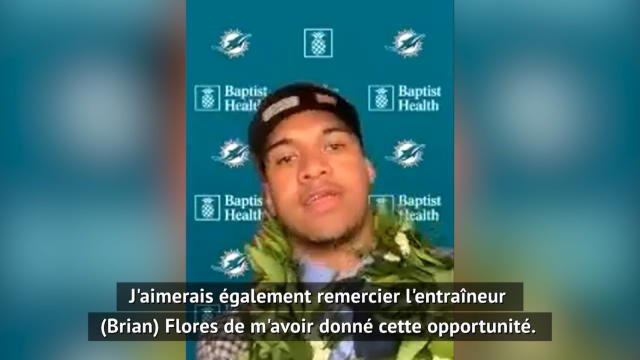 NFL - Pour Tagovailoa, rejoindre Miami est un rêve devenu réalité