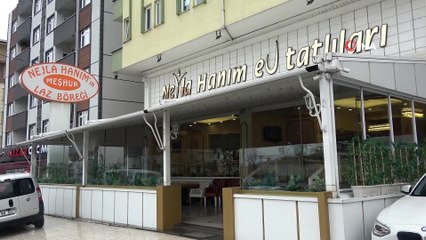 Adını yöre insanından alan börek görünümlü tatlı: 'Laz Böreği'