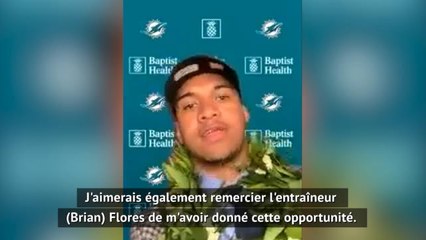 NFL - Pour Tagovailoa, rejoindre Miami est "un rêve devenu réalité"