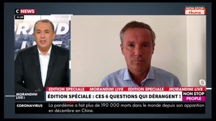 Nicolas Dupont-Aignan : son coup de gueule sur les sorts des résidents d’EHPAD (vidéo)