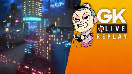 [GK Live replay] Noddus livre des colis dans la ville futuriste cyberpunk