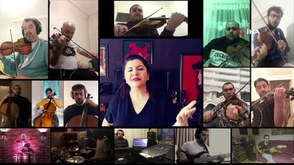 Sanatçı ve fenomenler 'Hatıran yeter' şarkısı ile evde kal mesajı verdi