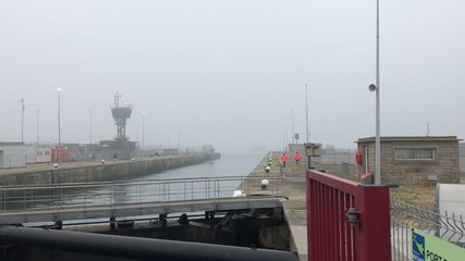 Deux navires de croisière amarrés quai Vauban