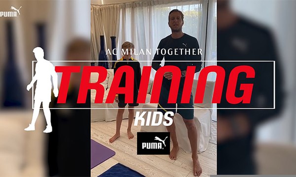 #ACMilanTogether: Training Kids, the first episode