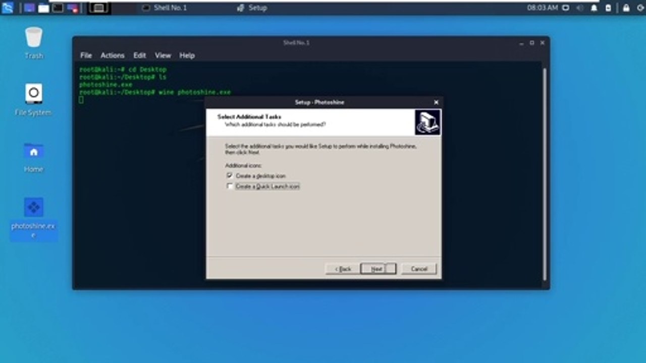 Install Wine and Run Windows Software in Kali Linux