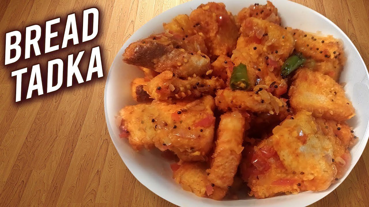 Bread Tadka | Quick & Easy Bread Snacks | Leftover Bread Recipe | Kids Snacks | Masala Bread | Ruchi