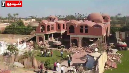 محافظة الجيزة تزيل "كمبوند فيلات" على مساحة 6.5فدان فى أبو رواش