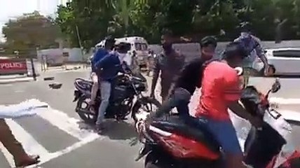 Corona fears  | police efforts  to save lockdown