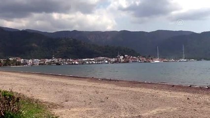 Marmaris'te kısıtlamanın ikinci gününde de cadde ve sokaklar sakin