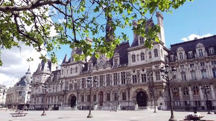 Caméra embarquée dans Paris confiné: balade dans le 4ème arrondissement
