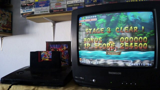 Spinmaster - 1 credit - MVS difficulty - Neo Geo AES