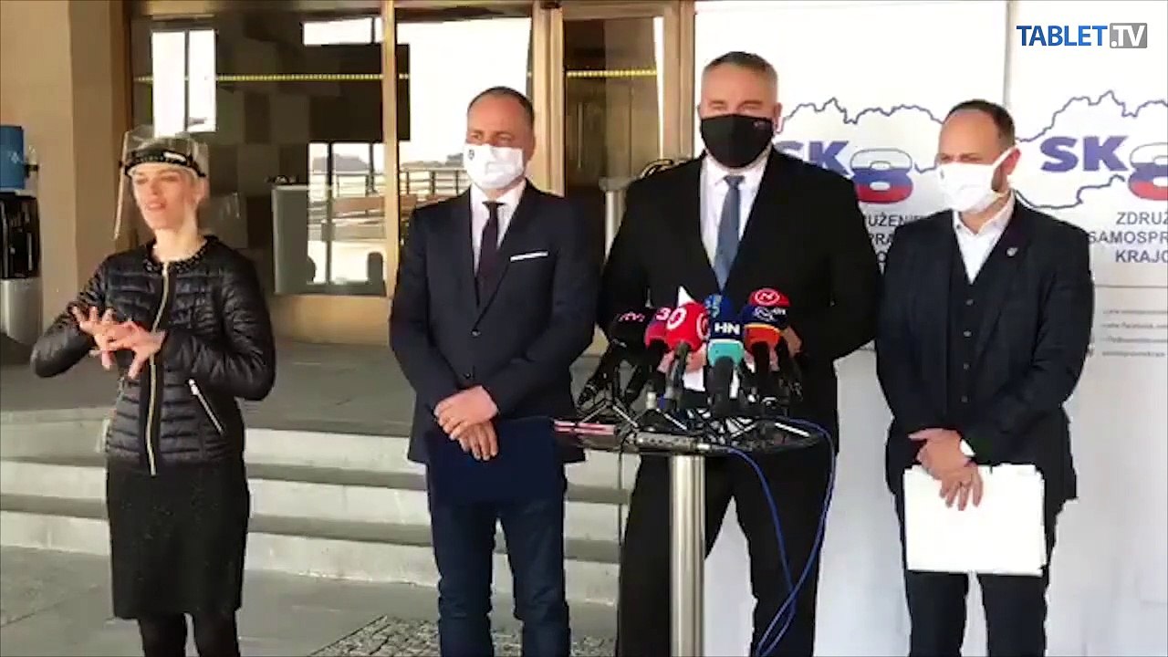 ZÁZNAM: TK predsedu Združenia samosprávnych krajov - SK 8 Jozefa Viskupiča a