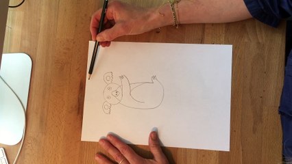Dessin arbre koala
