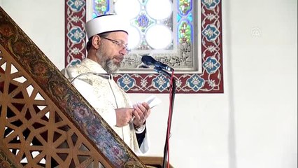 Diyanet İşleri Başkanı Erbaş Ramazan ayının ilk Cuma hutbesini irad etti (2)