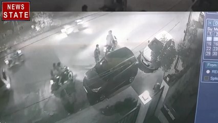 राजस्थान में बेखौफ बदमाश, बाइक सवार बदमाशों ने कॉलोनी में मचाया उत्पात, तोड़ दिए गाड़ियों के शीशे