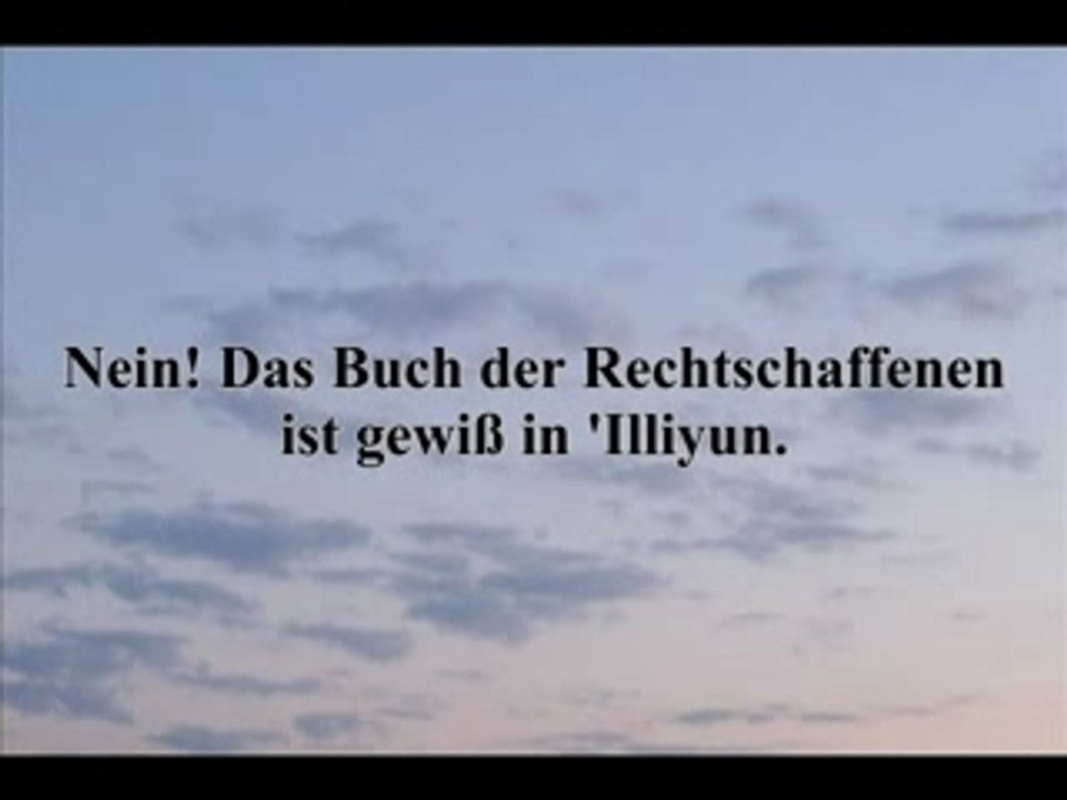 Mishari rashid quran - al-mutaffifin 83 (deutsch)