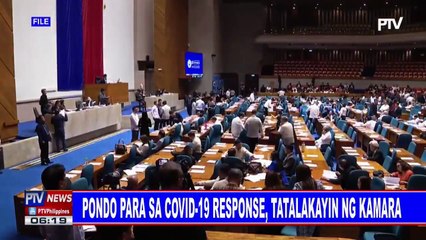 Pondo para sa CoVID-19 response, tatalakayin ng Kamara