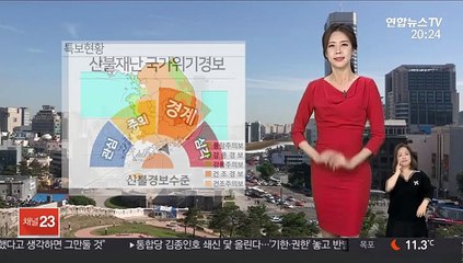 [날씨] 주말 따뜻하고 전국 강풍…건조특보 확대·강화