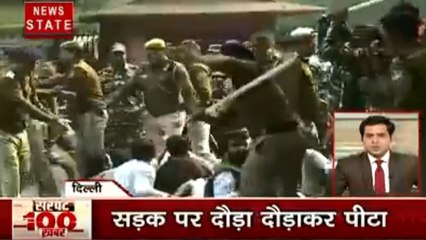 100 News: NSUI के कार्यकर्ताओं की पुलिस से झड़प, अधिकार रैली निकाल रहे थे कार्यकर्ता, देखें 100 खबरें