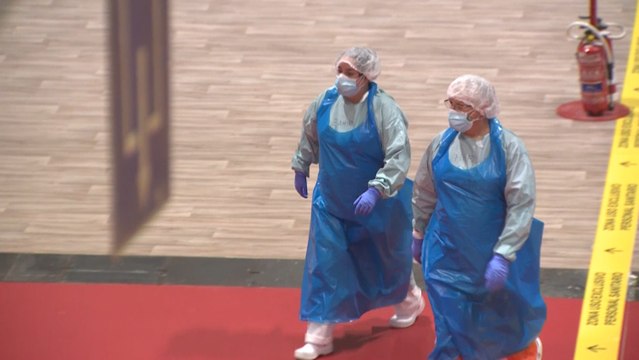 Las muertes por Covid-19 en España se reducen ligeramente