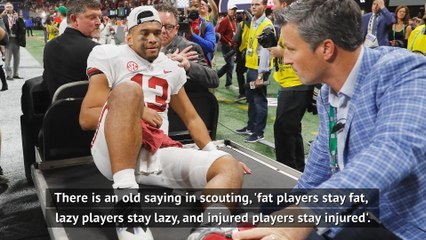 Injuries cost Tagavailoa a place in draft top two - Baldinger