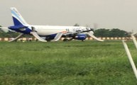इंडिगो फ्लाइट में धुंआ निकलने से एयरपोर्ट पर मची अफरा तफरी