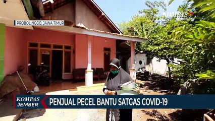 Penjual Nasi Pecel Sumbangkan Tabungan Umroh ke Satgas Covid-19