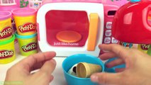 Wooden Toy Ice Cream Popsicles   Play Doh Ball   Microwave Surprise Hello Kitty Exceptional Toys