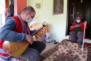 Tunceli'de 65 yaş üstüne, sazlı sözlü Vefa