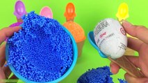 Learn Colors Ice Cream Play Foam Surprise Cups Kinder Joy Toy Story Hello Kitty Monster University