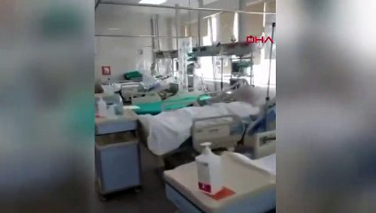 Rusya’da doktor yoğun bakım ünitesini görüntüledi